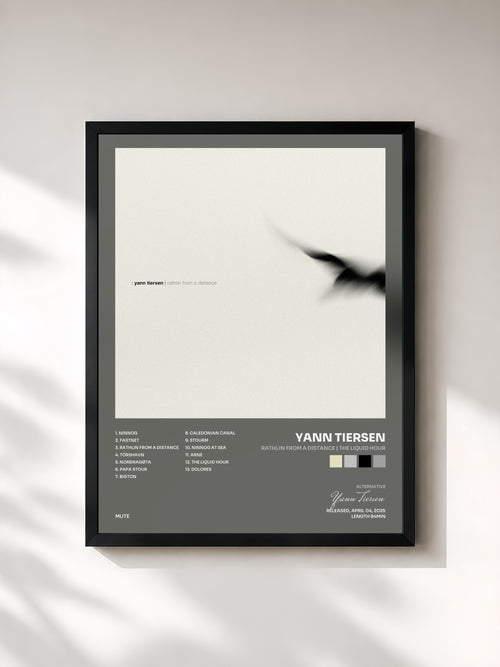Yann Tiersen · Rathlin from a Distance | The Liquid Hour — Gerahmter Kunstdruck