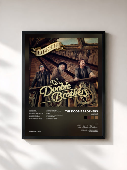 The Doobie Brothers · Liberté — Affiche encadrée