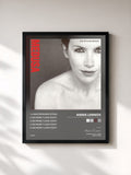 #noir Dance Vault Mixes - A Whiter Shade Of Pale/No More I Love You's de Annie Lennox en lámina enmarcada, marco negro, impresa y enmarcada en Francia