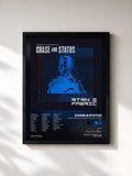#noir fabric presents Chase & Status RTRN II FABRIC (Mixed) di Chase & Status in stampa incorniciata, cornice nera, stampata e incorniciata in Francia