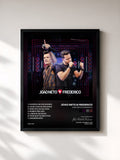 #noir Tableau de l'album João Neto & Frederico de Joao Neto & Frederico, cadre noir, imprimé et encadré en France