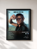 #noir Bitter Tears: Johnny Cash Sings Ballads Of The American Indian von Johnny Cash als gerahmter Kunstdruck, schwarzer Rahmen, gedruckt und gerahmt in Frankreich
