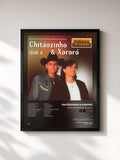 #noir Tableau de l'album Raizes Sertanejas Volume 2 de Chitãozinho & Xororó, cadre noir, imprimé et encadré en France
