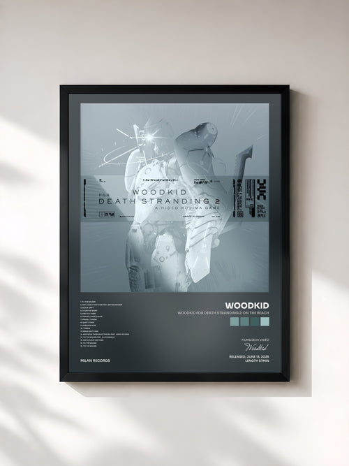 Woodkid · WOODKID FOR DEATH STRANDING 2: ON THE BEACH — Stampa incorniciata