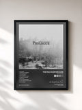#noir Tableau de l'album Prologue de The Milk Carton Kids, cadre noir, imprimé et encadré en France