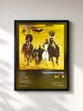 #noir Tableau de l'album Stampede de The Doobie Brothers, cadre noir, imprimé et encadré en France