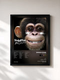 #noir Apelogies di Shaka Ponk in stampa incorniciata, cornice nera, stampata e incorniciata in Francia