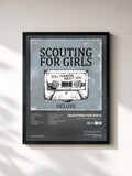 #noir Tableau de l'album Still Thinking About You (Deluxe Edition) de Scouting for Girls, cadre noir, imprimé et encadré en France