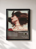 #noir Tableau de l'album Murder On The Dancefloor de Sophie Ellis-Bextor, cadre noir, imprimé et encadré en France