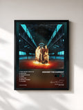 #noir Tableau de l'album fever de Against The Current, cadre noir, imprimé et encadré en France