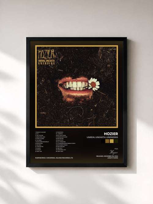 Hozier · Unreal Unearth: Unending — Gerahmter Kunstdruck