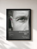 #noir Tableau de l'album Viaticum Platinum de Esbjörn Svensson Trio, cadre noir, imprimé et encadré en France