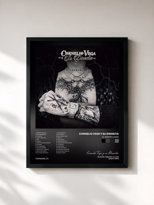 Cornelio Vega y su Dinastia · El Mismo Loco — Affiche encadrée