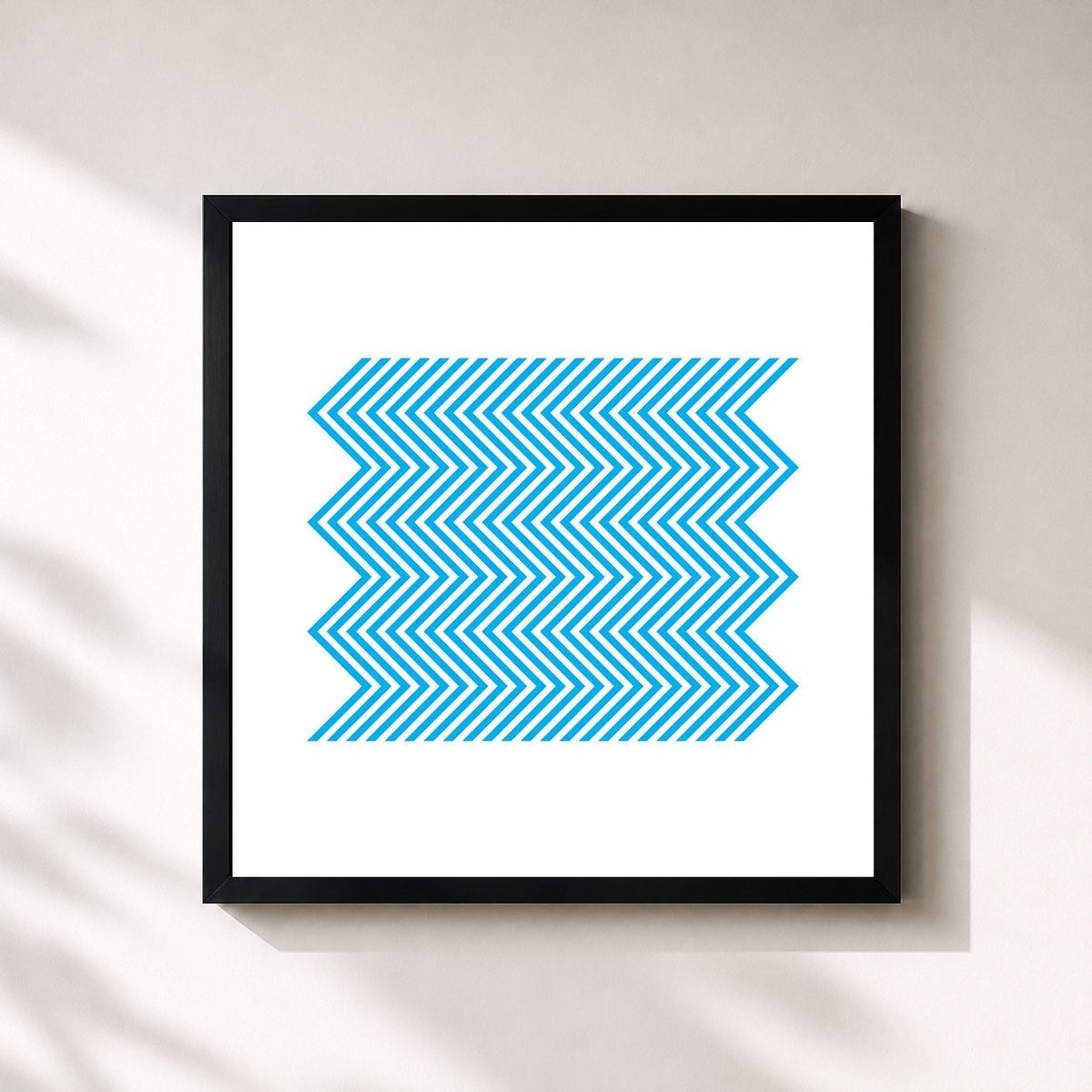 #noir Tableau carré de l'album Electric de Pet Shop Boys, cadre noir 32x32 cm