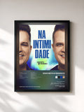 #noir Tableau de l'album Na Intimidade de Joao Neto & Frederico, cadre noir, imprimé et encadré en France