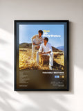 #noir Tableau de l'album Roots de The Everly Brothers, cadre noir, imprimé et encadré en France