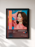 #noir Tableau de l'album HANA de Sophie Ellis-Bextor, cadre noir, imprimé et encadré en France