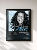 #noir Tableau de l'album This Is The Season de Trijntje Oosterhuis, cadre noir, imprimé et encadré en France