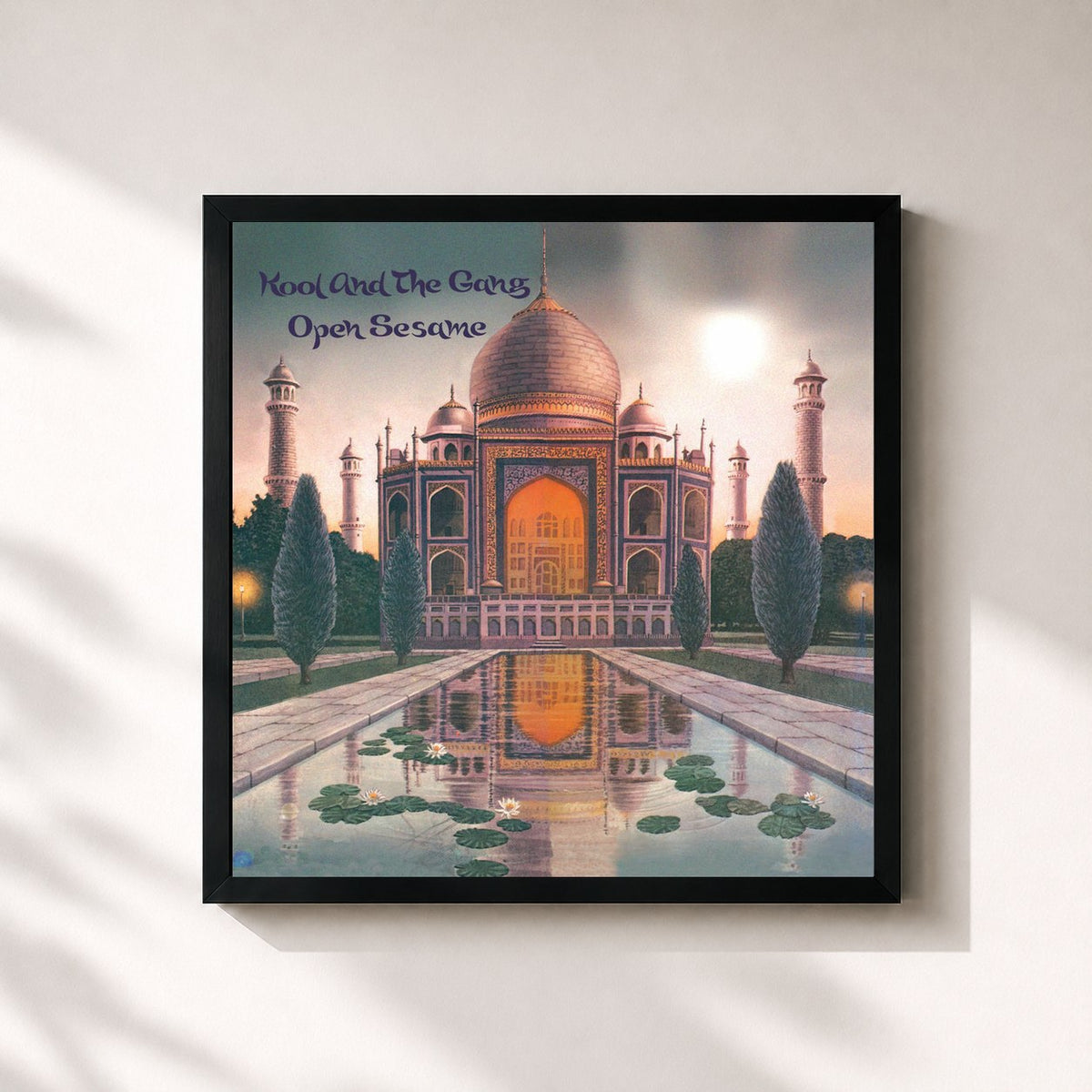 #noir Open Sesame (Expanded Edition) von Kool & The Gang als quadratischer Kunstdruck, schwarzer Rahmen 32x32 cm