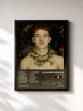 #noir Tableau de l'album Palo Santo (Deluxe) de Olly Alexander (Years & Years), cadre noir, imprimé et encadré en France