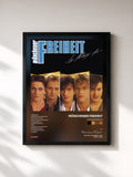 #noir Tableau de l'album Von Anfang An de Münchener Freiheit, cadre noir, imprimé et encadré en France