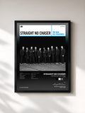 #noir The New Old Fashioned (Deluxe) von Straight No Chaser als gerahmter Kunstdruck, schwarzer Rahmen, gedruckt und gerahmt in Frankreich