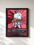 #noir Tableau de l'album Ven, Ven de Rayito Colombiano, cadre noir, imprimé et encadré en France