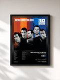 #noir Tableau de l'album The Block Revisited (Deluxe Edition) de New Kids on the Block, cadre noir, imprimé et encadré en France
