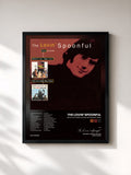 #noir Tableau de l'album What's Up Tiger Lily/You're A Big Boy Now de The Lovin' Spoonful, cadre noir, imprimé et encadré en France