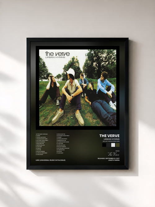 The Verve · Urban Hymns (Deluxe / Remastered 2016) — Lámina enmarcada