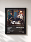 #noir Tableau de l'album Novas Emoções de Di Paullo & Paulino, cadre noir, imprimé et encadré en France
