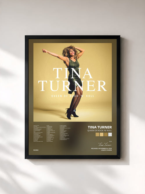 Tina Turner · Queen Of Rock 'n' Roll — Affiche encadrée