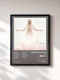 #noir Tableau de l'album Lotus (Deluxe Version) de Christina Aguilera, cadre noir, imprimé et encadré en France