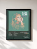 #noir Tableau de l'album The First Time: 10 Year Anniversary Edition de Kelsea Ballerini, cadre noir, imprimé et encadré en France