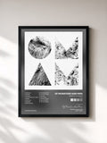 #noir Tableau de l'album Beneath The Skin (Deluxe) de Of Monsters And Men, cadre noir, imprimé et encadré en France