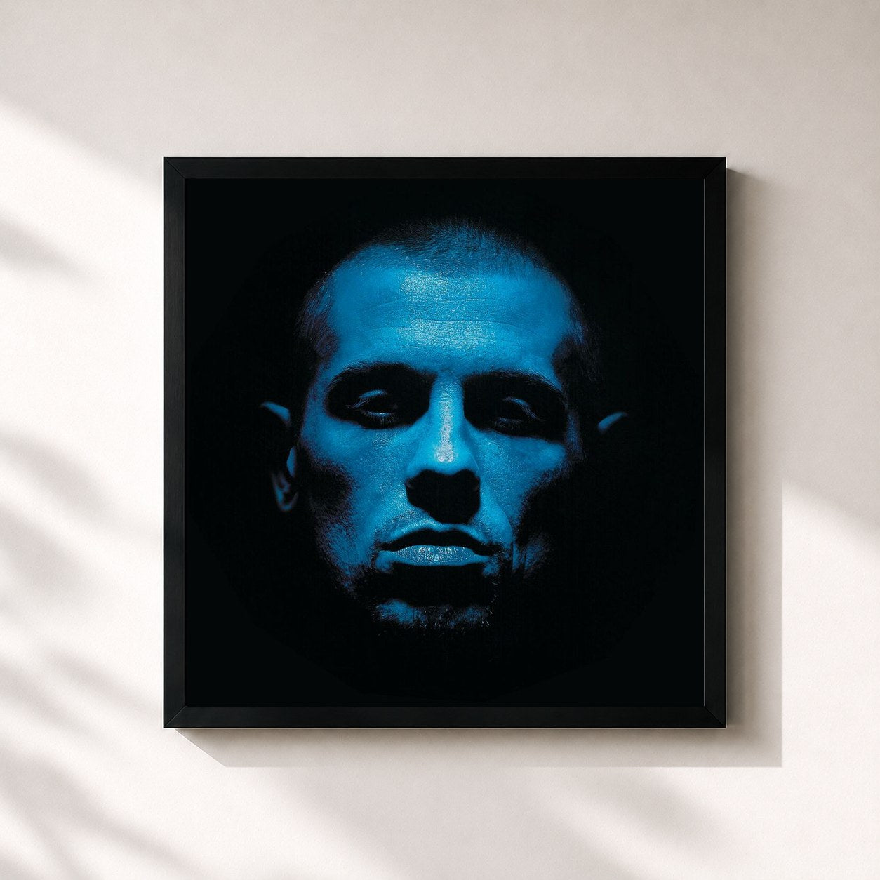 #noir Tableau carré de l'album Suprême NTM de Suprême NTM, cadre noir 32x32 cm