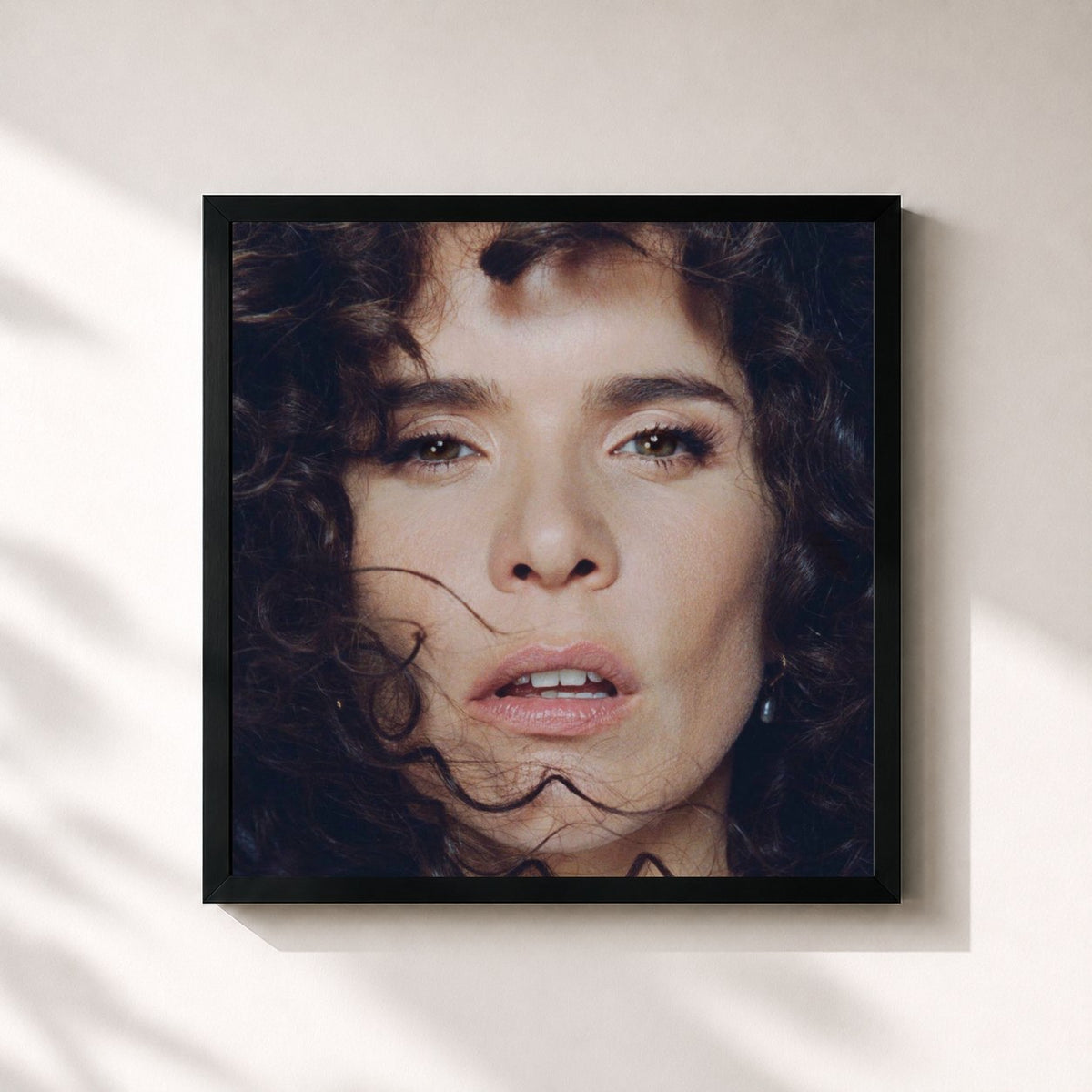 #noir Tableau carré de l'album The Glorification of Sadness de Paloma Faith, cadre noir 32x32 cm