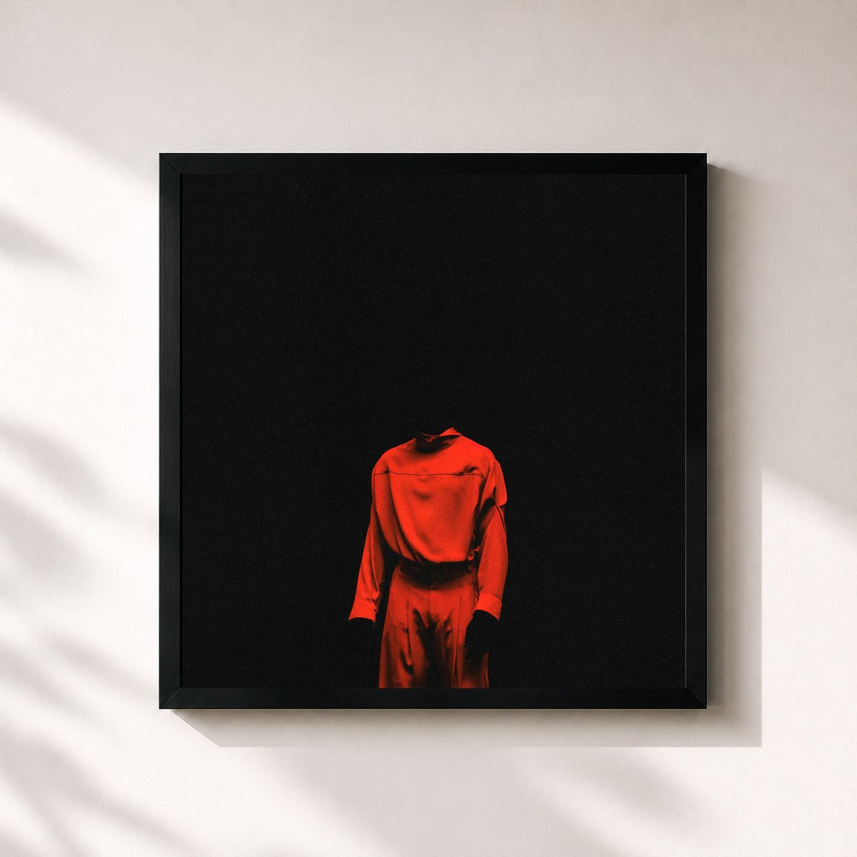 #noir Tableau carré de l'album COSMIC OPERA ACT I de Labrinth, cadre noir 32x32 cm