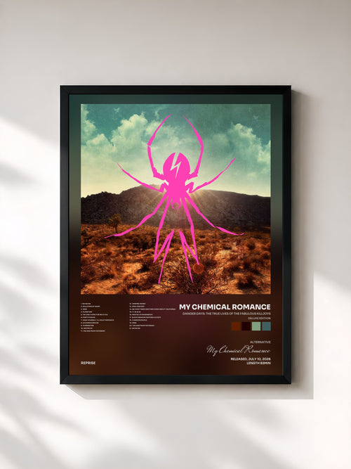 My Chemical Romance · Danger Days: The True Lives of the Fabulous Killjoys (Deluxe Edition) — Framed art print