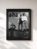 #noir East of the Sun, West of the Moon (Deluxe Edition) de a-ha en lámina enmarcada, marco negro, impresa y enmarcada en Francia