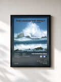 #noir Tableau de l'album Singing Bones de The Handsome Family, cadre noir, imprimé et encadré en France