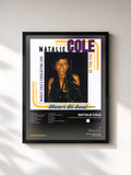 #noir Tableau de l'album This Will Be: Natalie Cole's Everlasting Love de Natalie Cole, cadre noir, imprimé et encadré en France
