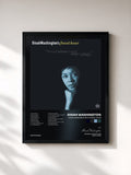 #noir Tableau de l'album Dinah Washington's Finest Hour de Dinah Washington, cadre noir, imprimé et encadré en France