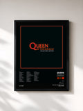 #noir The Miracle (Collector's Edition) di Queen in stampa incorniciata, cornice nera, stampata e incorniciata in Francia