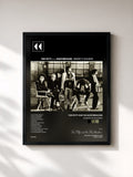 #noir Tableau de l'album Nobody's Children de Tom Petty and the Heartbreakers, cadre noir, imprimé et encadré en France