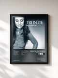 #noir Tableau de l'album Trijntje Oosterhuis de Trijntje Oosterhuis, cadre noir, imprimé et encadré en France