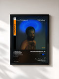#noir Tableau de l'album Feels So Good de Grover Washington, Jr., cadre noir, imprimé et encadré en France