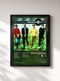 #noir Tableau de l'album Marchin' Already de Ocean Colour Scene, cadre noir, imprimé et encadré en France