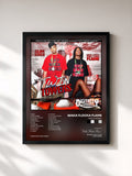 #noir Tableau de l'album Twin Towers 1 de Waka Flocka Flame, cadre noir, imprimé et encadré en France