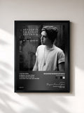 #noir Tableau de l'album In the Open EP de Benjamin Francis Leftwich, cadre noir, imprimé et encadré en France